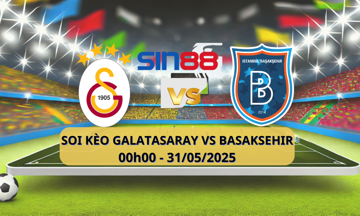 Banner trận đấu Esportes giữa Galatasaray và Başakşehir